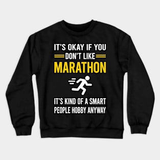 Smart People Hobby Marathon Crewneck Sweatshirt